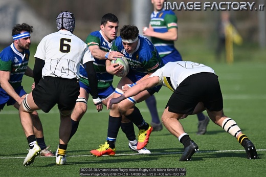 2022-03-20 Amatori Union Rugby Milano-Rugby CUS Milano Serie B 1738